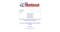 Desktop Screenshot of my.workboot.co.nz