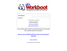 Tablet Screenshot of my.workboot.co.nz